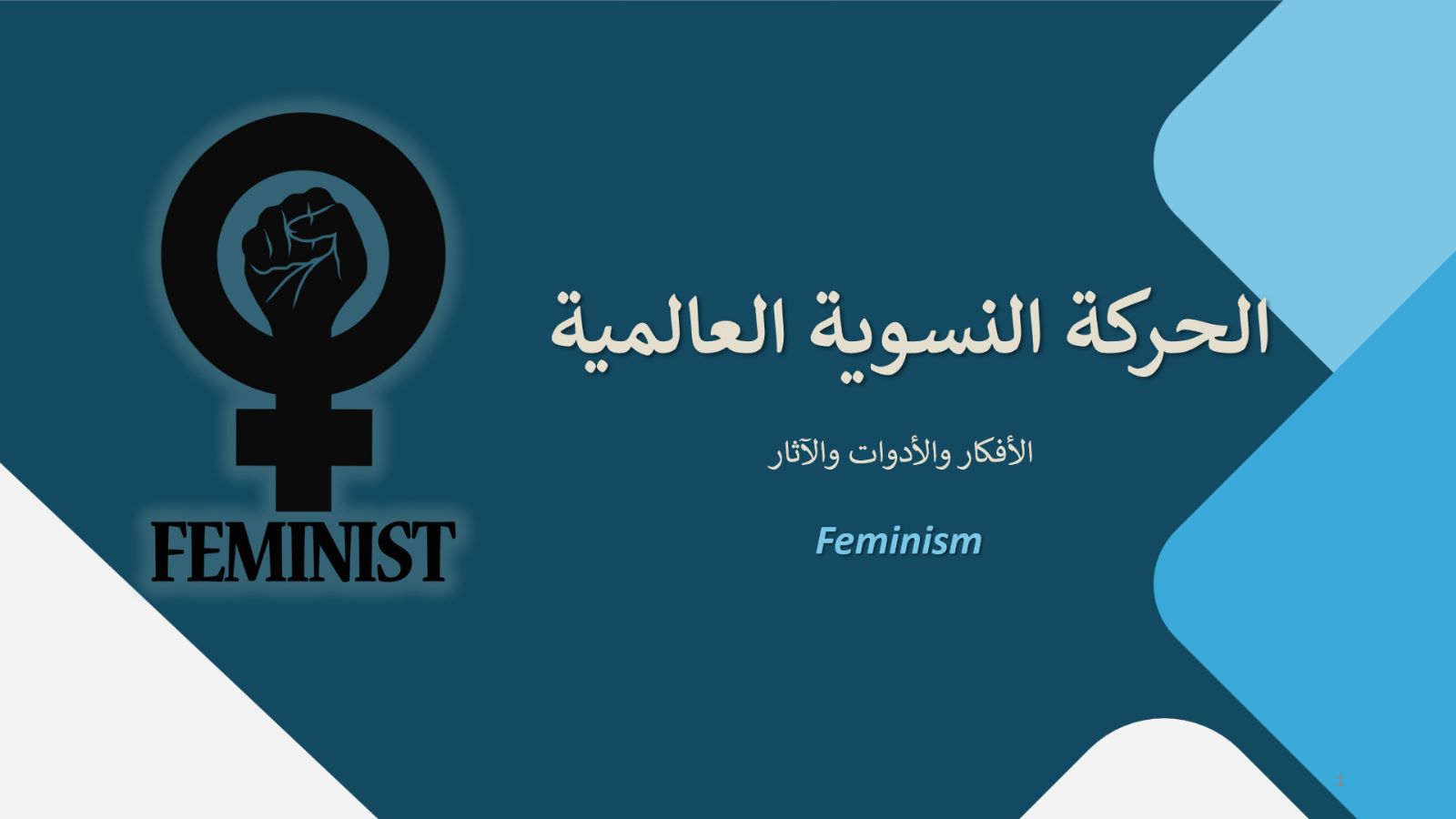Waves of the Global Feminist Movement: First and Second Waves